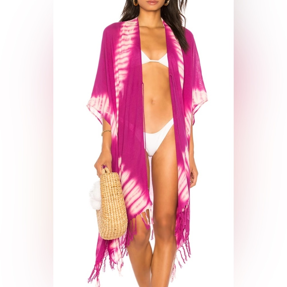 Michael Stars Tie Dye Coverup | One Size - Picture 2 of 6